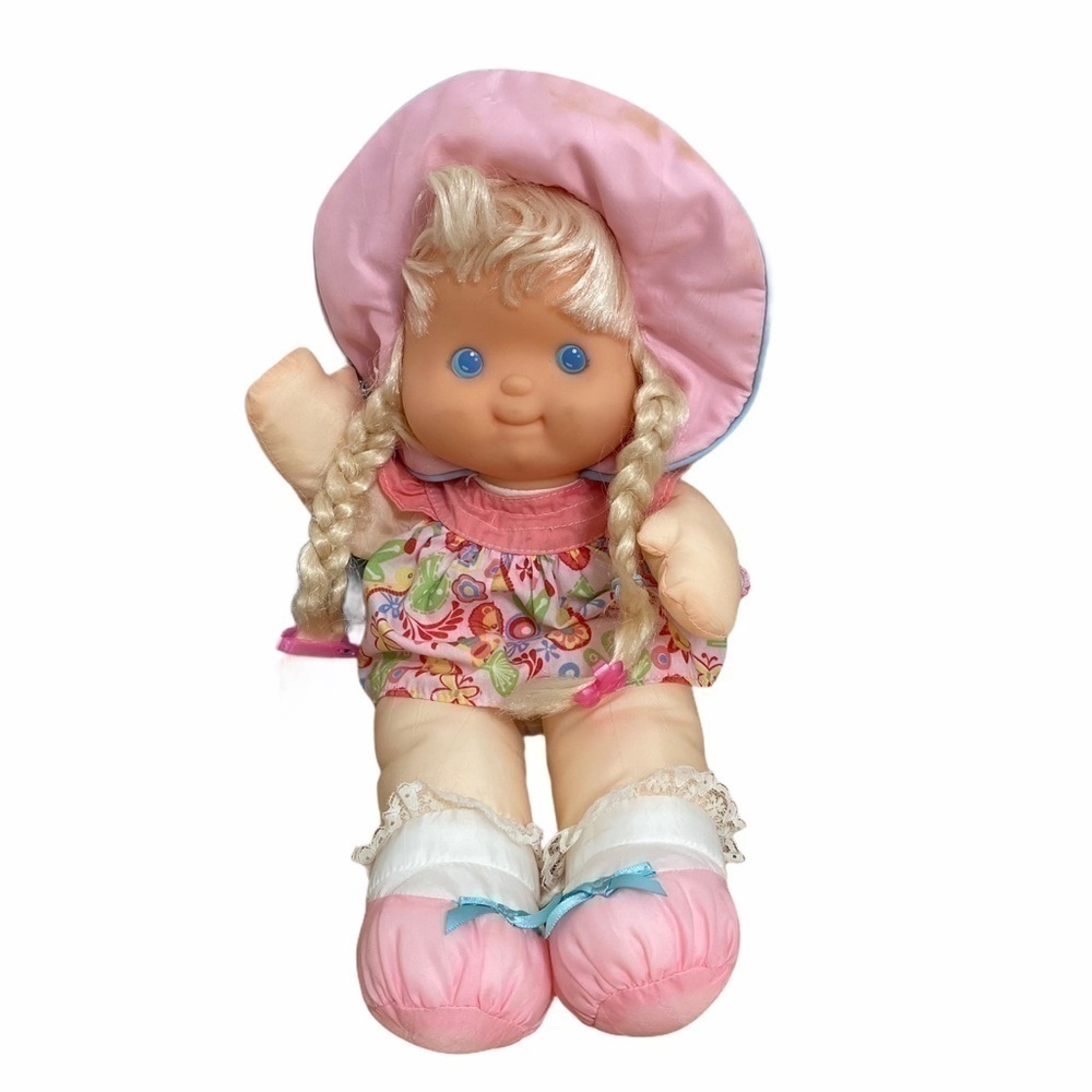 Vintage Fisher Price Puffalump Kids Doll 1992 Pink